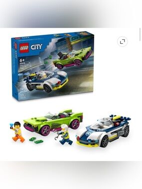 LEGO City Police Car and Muscle Car Chase